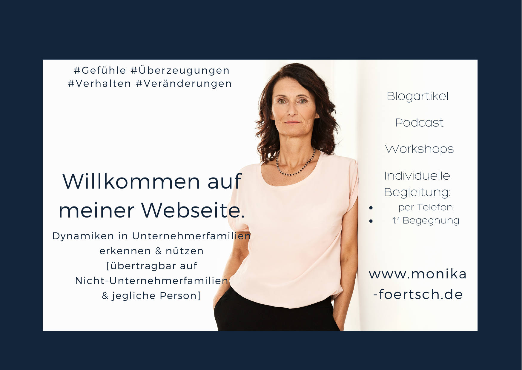 Monika Foertsch – Coaching für Personen aus Unternehmerfamilien